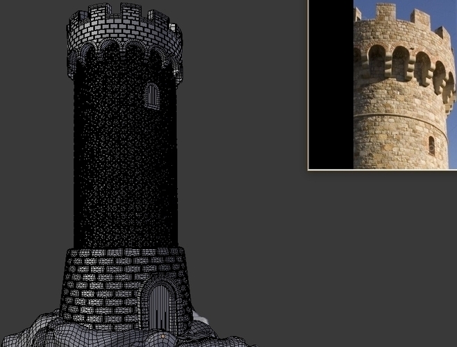 Old Guard Tower 3D Print 217053