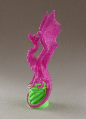 Aria The Dragon (for dual extrusion) 3D Print 21707