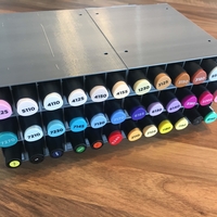 Art Pens Horizontal Stand Organizer for Graph'it and Promarker - Thumbnail 9