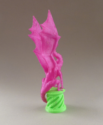Aria The Dragon (for dual extrusion) 3D Print 21710