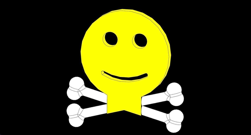 Party Skull & Cross Bones