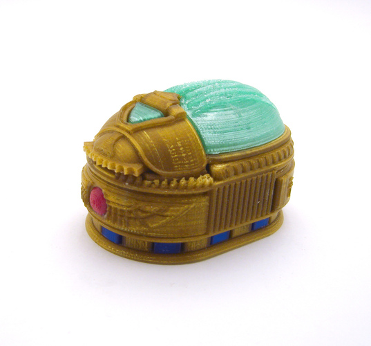 Scarab Beetle Box (with secret lock)