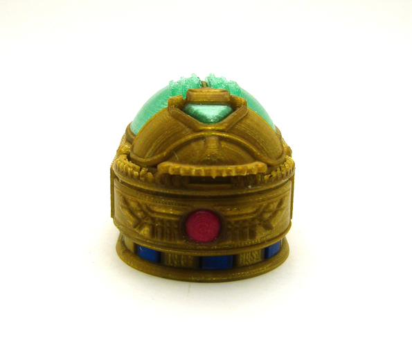 Scarab Beetle Box (with secret lock) 3D Print 21728