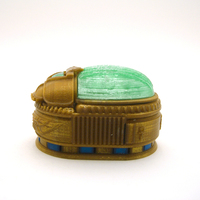 Scarab Beetle Box (with secret lock) - Thumbnail 4
