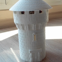 Modular Covered Watchtower - WarGames - Terrain -building - Thumbnail 2