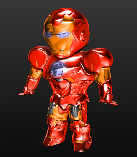 Iron man SD 3D Print 217330