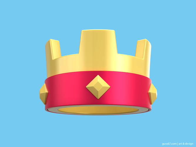 Crown | Clash Royale  3D Print 217347