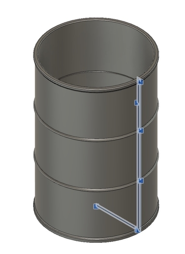 55 Gal Drum 3D Print 217498