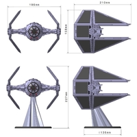 STAR WARS TIE INTERCEPTOR – Detailed & Printable - Thumbnail 11