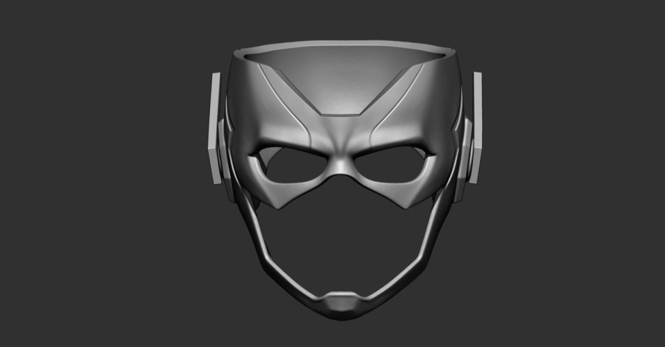 Flash Kid Helmet - DC comic 3D print model 3D print model 3D Print 217539