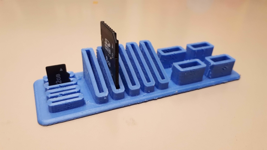 SD card stand 3D Print 217572