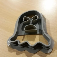 Small Halloween cookie-cutter - Ghost 3D Printing 217600