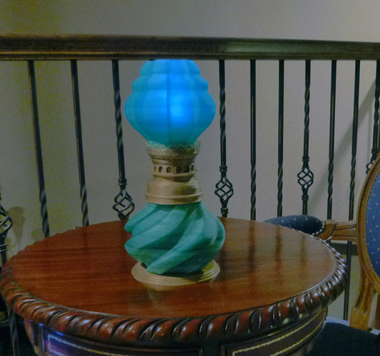 Victorian Hurricane Lamp 3D Print 21762