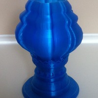 Victorian Hurricane Lamp - Thumbnail 4
