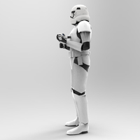 First Order Stormtrooper - Star Wars - Thumbnail 6