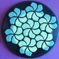 Tessellating flower coaster - Thumbnail 4