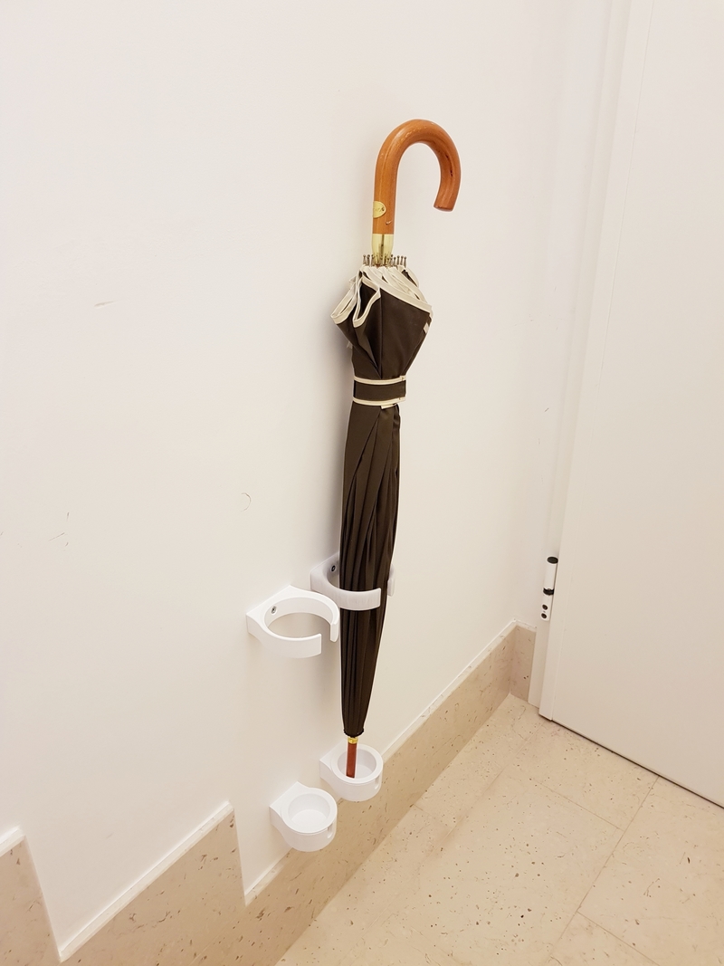 Wall umbrella holder