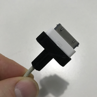 Small ​Apple 30pin connector reinforced 3D Printing 218047