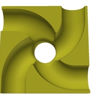 Cross for rolling ball rail like a lego duplo - Thumbnail 2