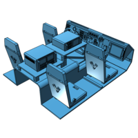 Interior for OSHKOSH-MATV by 3dlabprint - Thumbnail 1