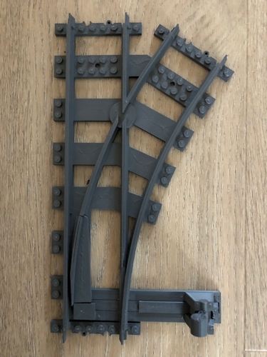 ALFO Track Switch 3-1 Rails for LEGO CITY Train 3D Printed / Triple Swith  R40 