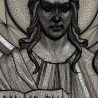 Satan Relief and Pendant - Thumbnail 2
