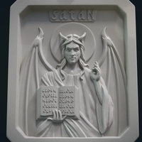 Satan Relief and Pendant - Thumbnail 20