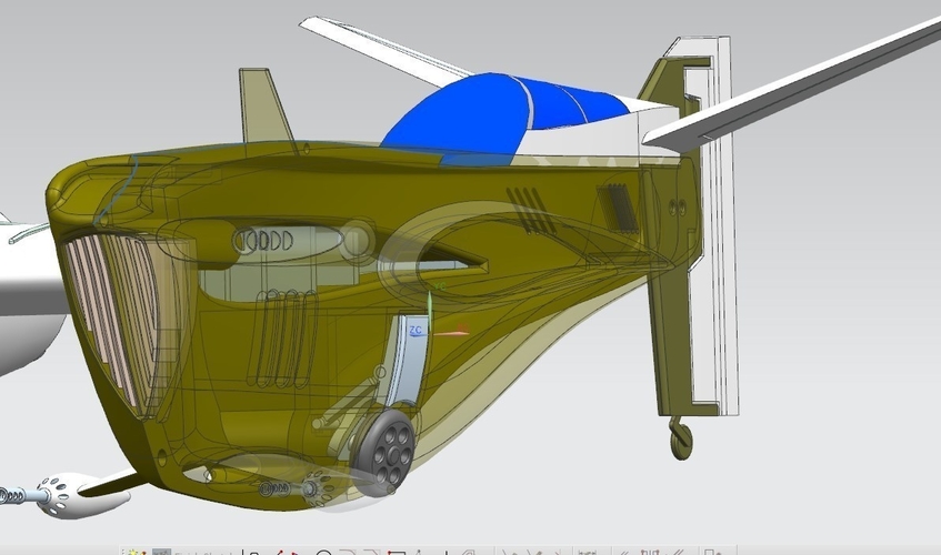 Fİghter air plane 3D Print 218363