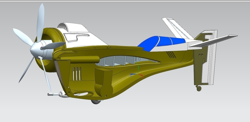 Fİghter air plane 3D Print 218364