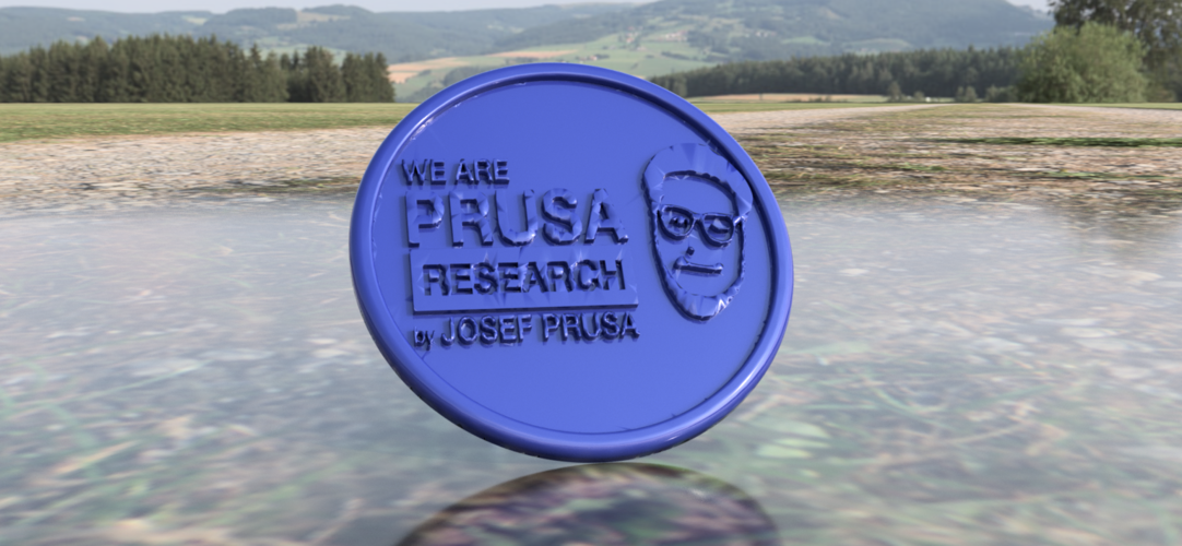 Original Josef Prusa coaster (v2)