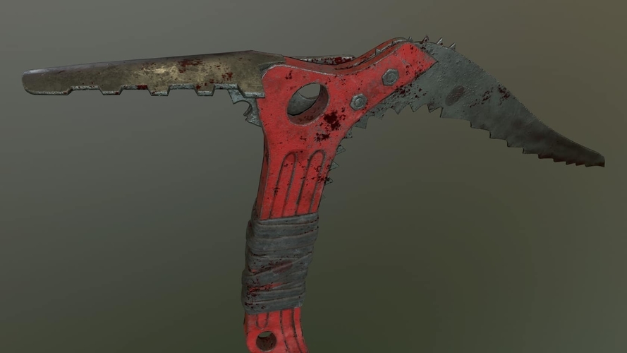 Ice Tool Axe from Tomb Raider 3D Print 218441