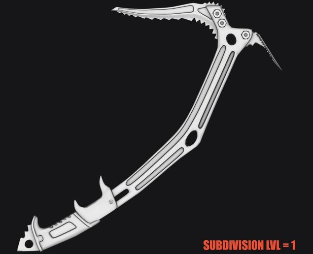 Ice Tool Axe from Tomb Raider 3D Print 218445