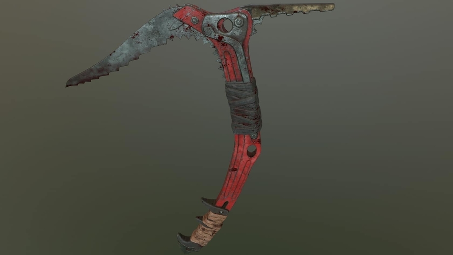 Ice Tool Axe from Tomb Raider 3D Print 218447