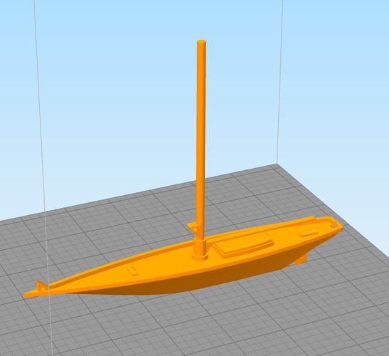 Sailing Boat 3D model  3D Print 218498