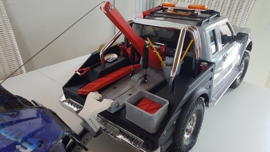 rc tow truck body