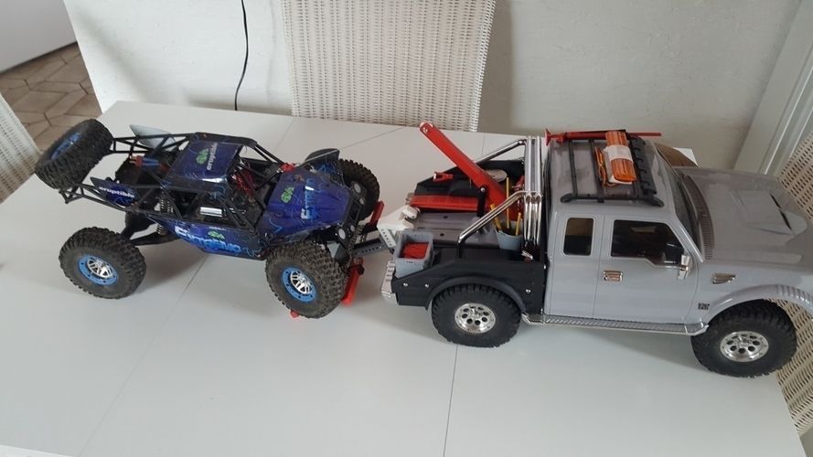 rc tow truck body