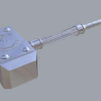 Shao Kahn Hammer MORTAL KOMBAT 3D print model - Thumbnail 3