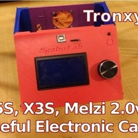 Small Tronxy X5S/X3S Euseful Electronics Case 3D Printing 218666