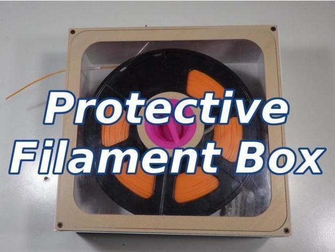 Protective Filament Box 3D Print 218675