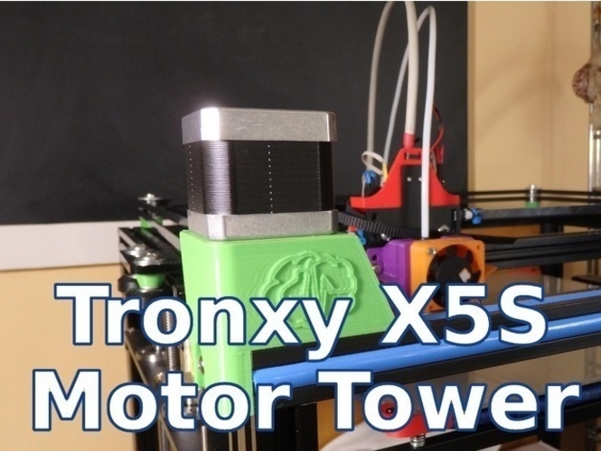 Tronxy X5S Motors Towers - CoreXY 3d Printer