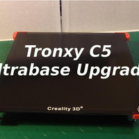 Small Tronxy C5 Ultrabase bed upgrade  3D Printing 218698