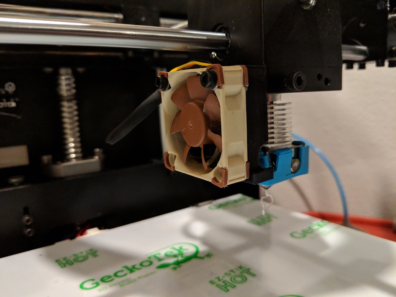 Raise3d N1 40mm Extruder Fan Mount