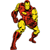 Iron Man classic vintage wearable armor 3D print model - Thumbnail 2