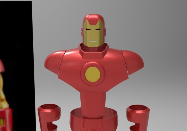 Iron Man classic vintage wearable armor 3D print model 3D Print 218749