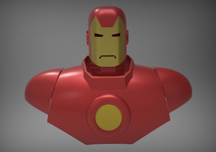 3d Printed Iron Man Classic Vintage Wearable Armor 3d Print Model By 