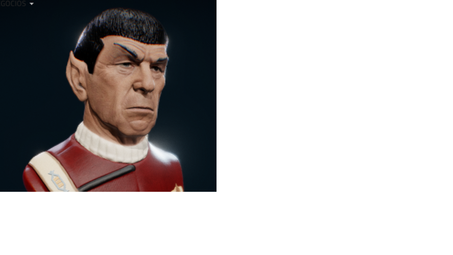 spock bust 3D Print 218823