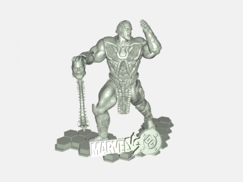 darkseid vs thanos