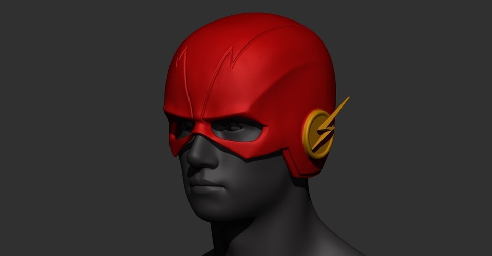 ​Flash Helmet SS5  3D Print 218917