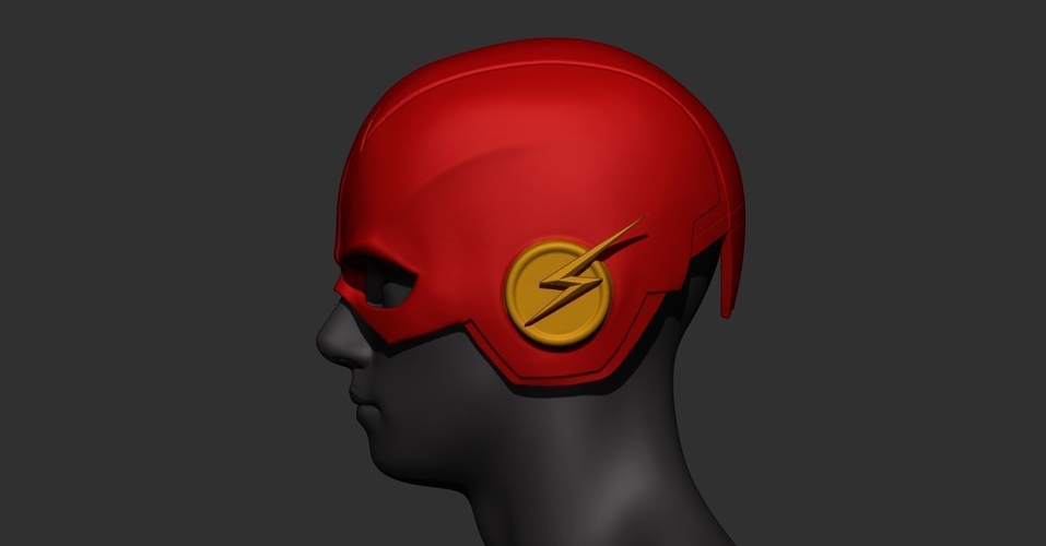 ​Flash Helmet SS5  3D Print 218918
