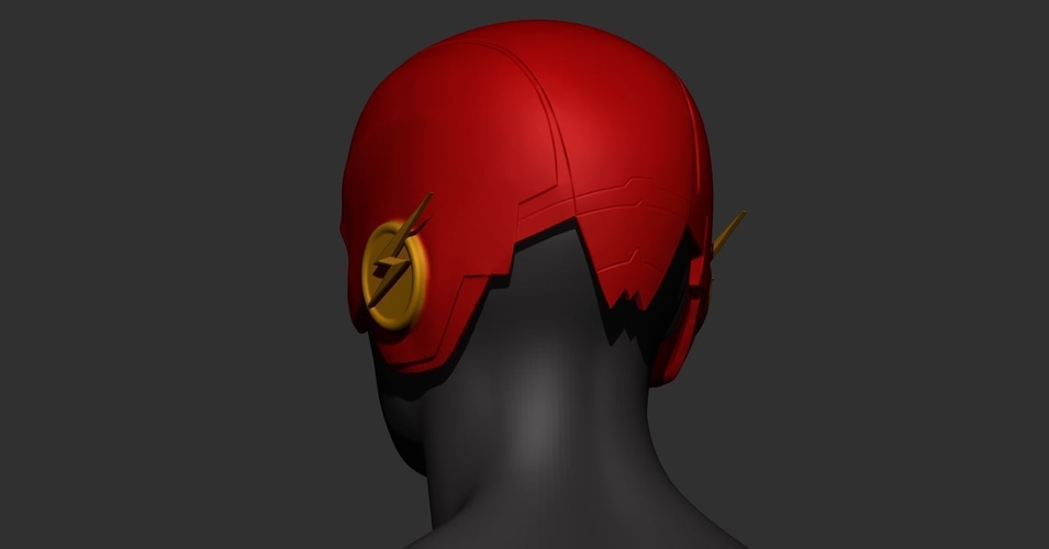 ​Flash Helmet SS5  3D Print 218919